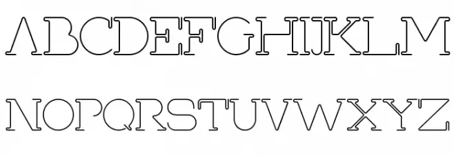 First Shine Шрифта ВЕРХНИЙ