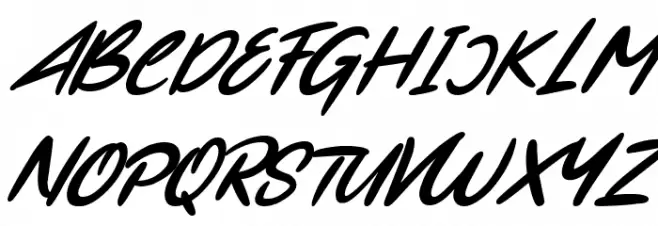 First Time Italic Fonte MAIÚSCULAS