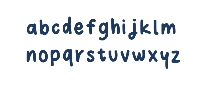 First Trial Regular Lowercase