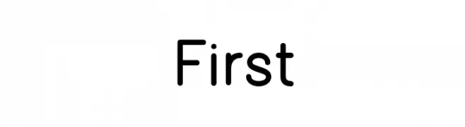 First  Free Fonts Download