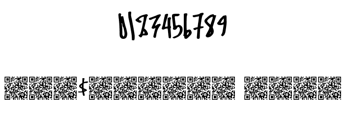 FirstAvenue Font OTHER CHARS