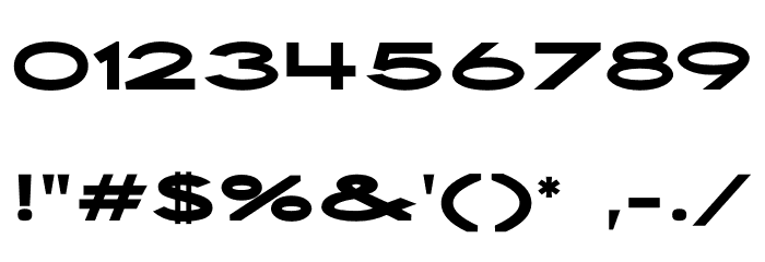 FirstBlindTwo-Regular Font OTHER CHARS