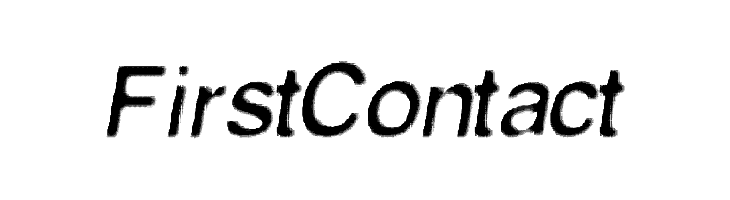 FirstContact Font