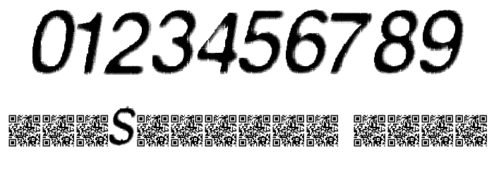 FirstContact Font OTHER CHARS