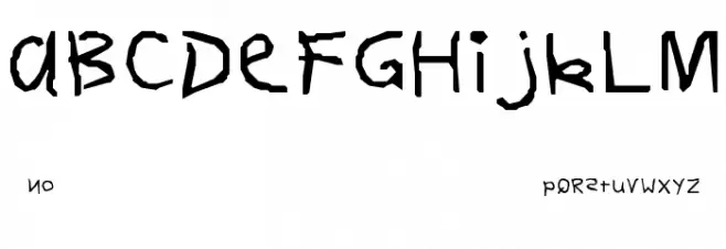 FirstGrader-Normal फ़ॉन्ट लोअरकेस