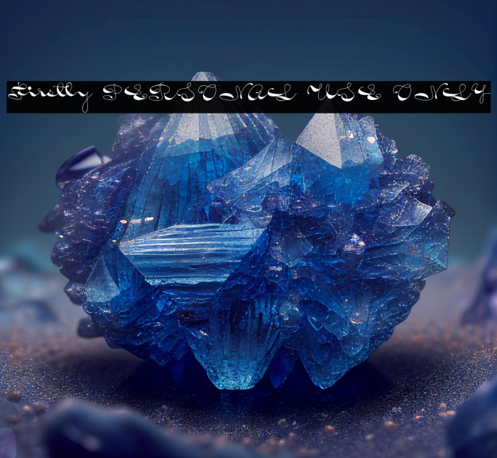 Firstly PERSONAL USE ONLY Example 1