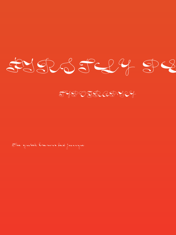 Firstly PERSONAL USE ONLY Poster