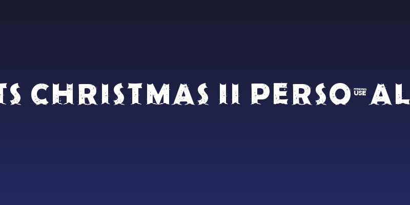 Firts Christmas II Personal USE Social Header