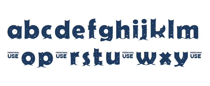 Firts Christmas II Personal USE Lowercase