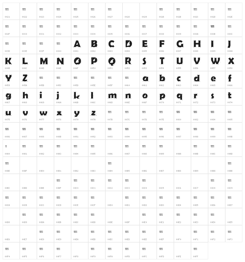 Firts Christmas Character Map