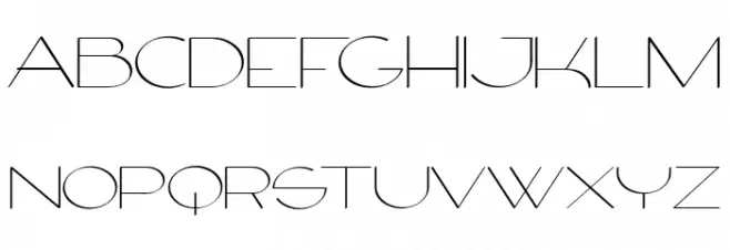 Firty Free Schriftart Groß