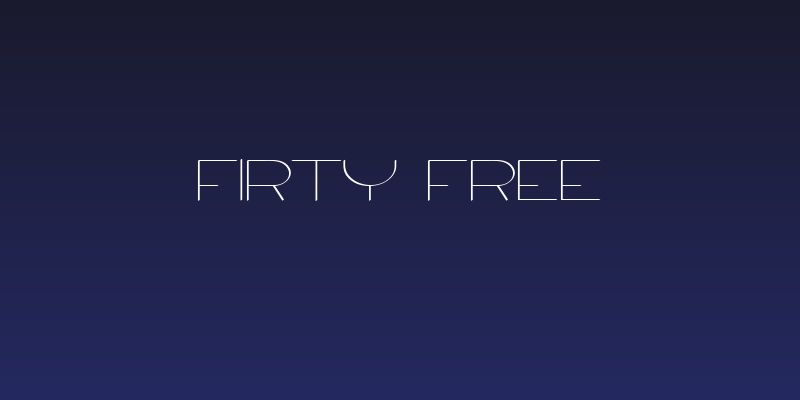 Firty Free Social Header