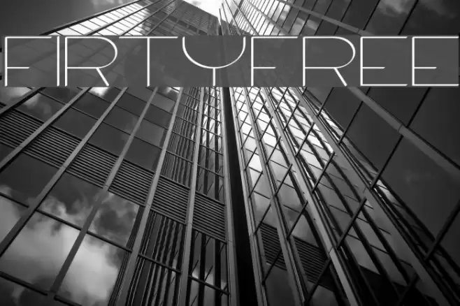 Firty-Free Font examples