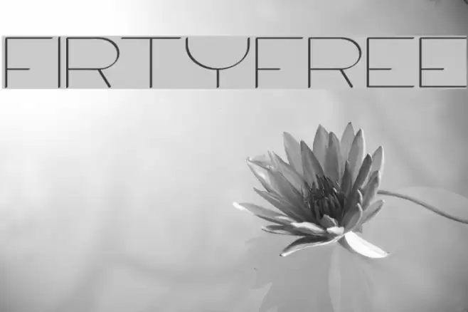 Firty-Free Font examples