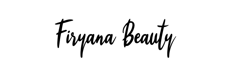 Firyana Beauty  フリーフォントのダウンロード