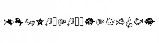 Fisch_eh01 Regular  font caratteri gratis