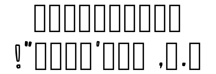 Fisch_eh01 Regular Font OTHER CHARS