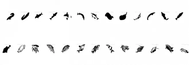FischersFritzen Font Litere mari