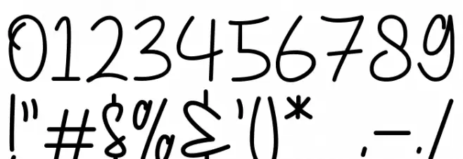 Fiselya Font OTHER CHARS