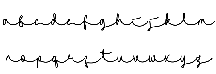 Fiselya Font LOWERCASE