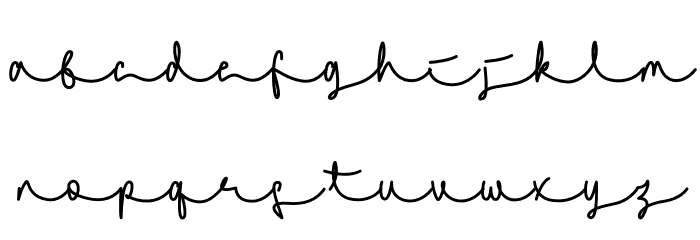 Fiselya Font LOWERCASE