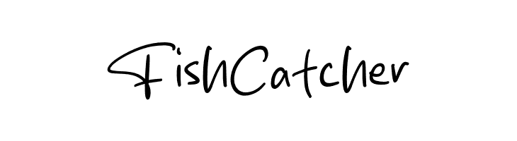 Fish Catcher  フリーフォントのダウンロード