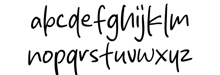 Fish Catcher Font LOWERCASE