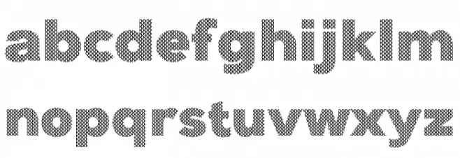 Fish Demo フォント 小文字