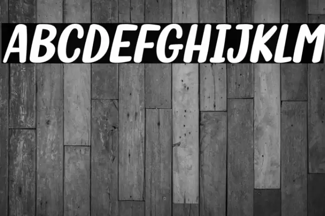 Fish Grill Italic Font examples