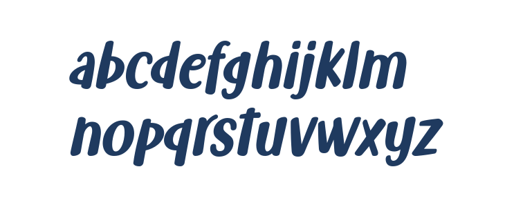 Fish Grill Italic Lowercase