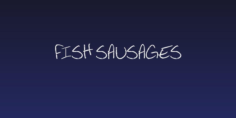 Fish Sausages Social Header