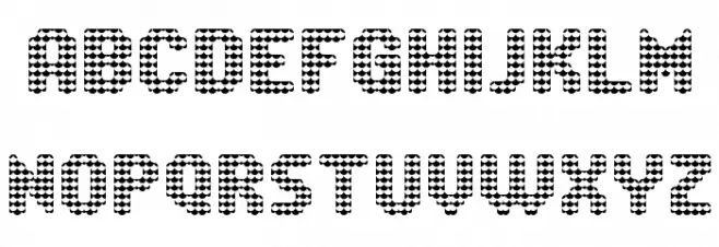 Fish Scales Regular Schriftart Groß
