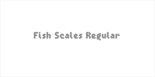 Fish Scales Regular Logo