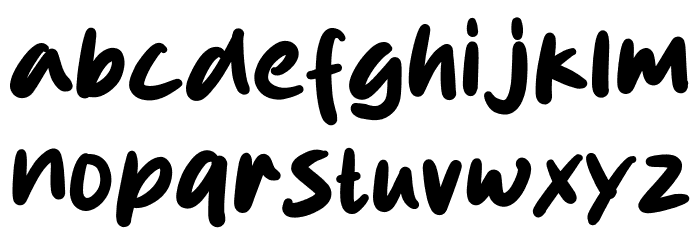 Fish Strike Font LOWERCASE