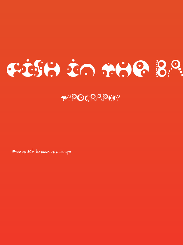 Fish in the bathroom Poster