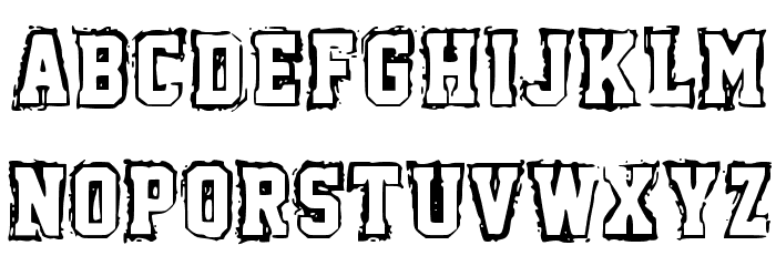 Fish Font LOWERCASE