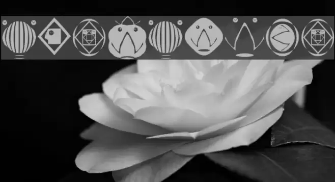 FishFaces Font examples