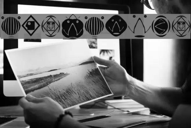 FishFaces Font examples