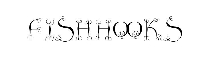 FishHooks फ़ॉन्ट