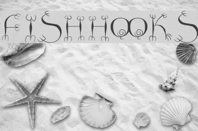 FishHooks Font examples