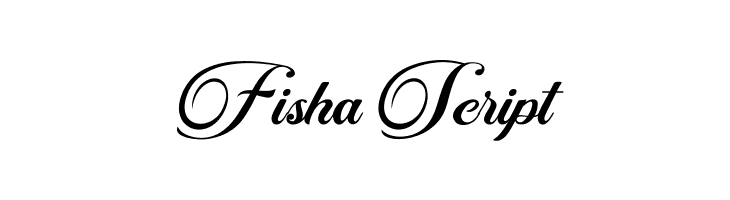 Fisha Script  Free Fonts Download