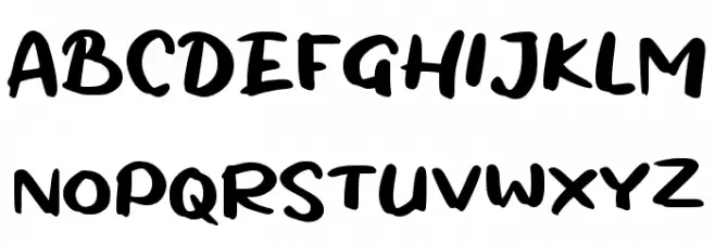 Fisha Schriftart Groß