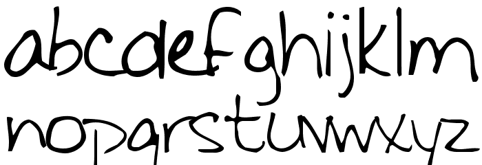 Fishalicious Font LOWERCASE