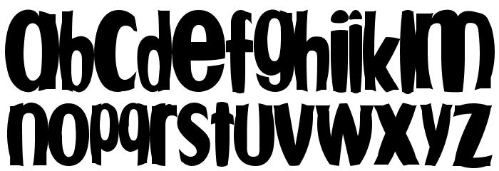 Fishbowl Font LOWERCASE
