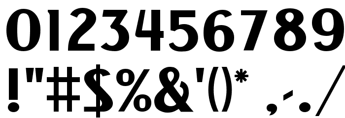 Fisher-Price Gothic Font OTHER CHARS