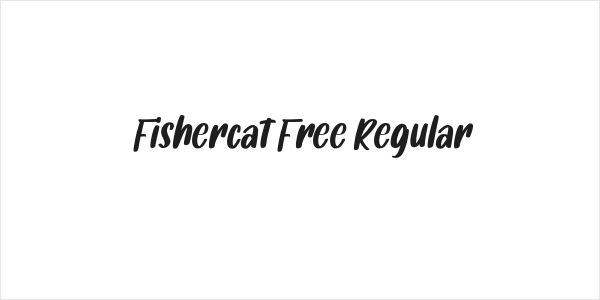 Fishercat Free Regular Logo