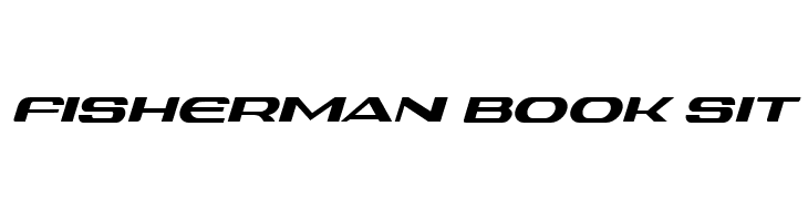 Fisherman Book SIT  Descarca Fonturi Gratis