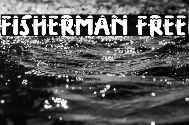 Fisherman FREE Font examples
