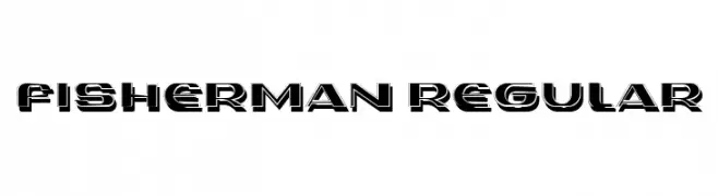 Fisherman Regular  Скачать бесплатные шрифты