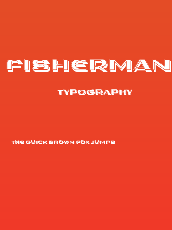 Fisherman Regular Poster